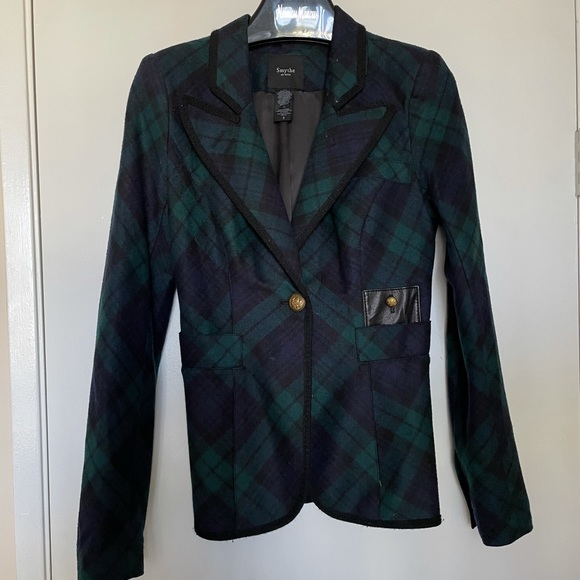 Smythe Plaid Blazer